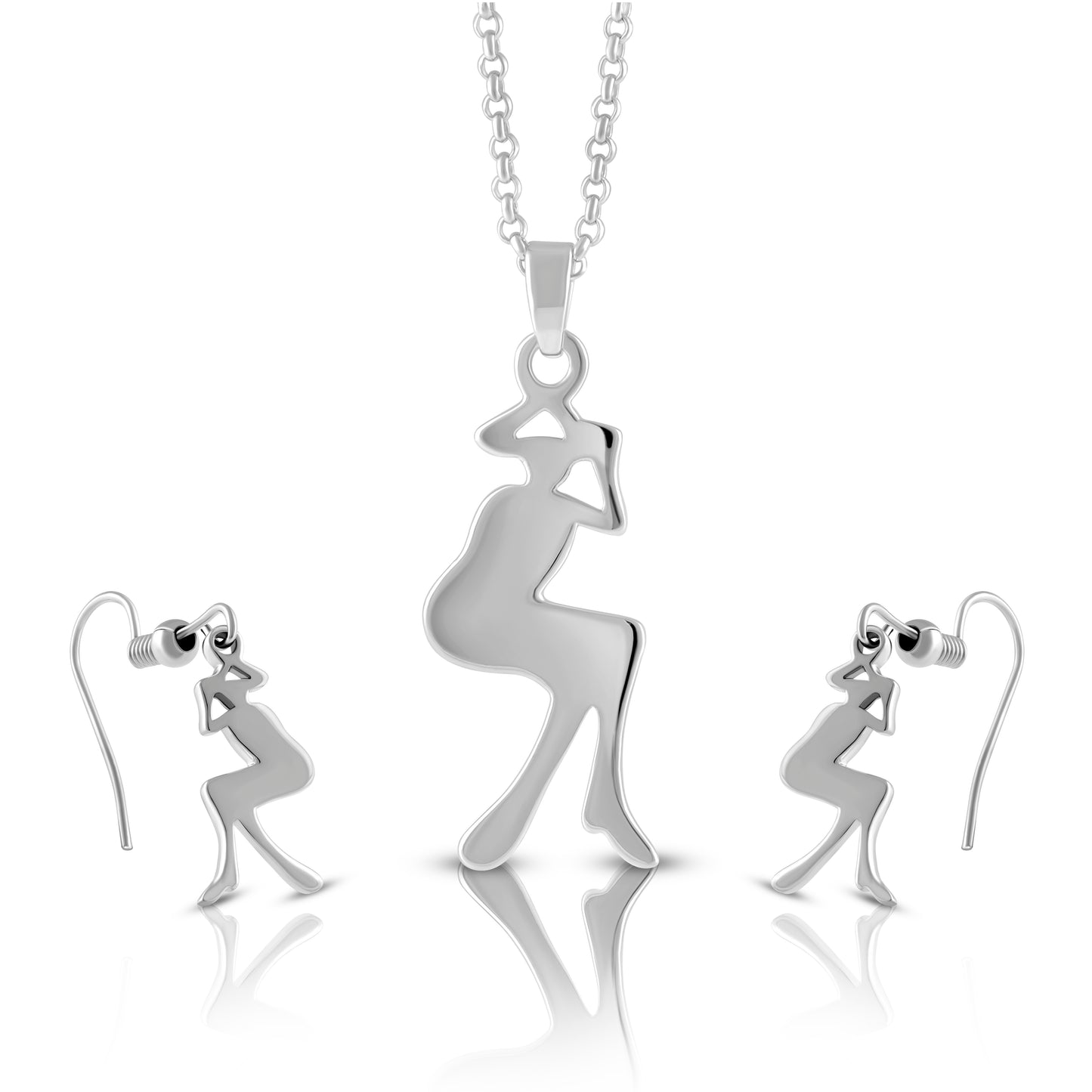 Melody in Motion Silver Pendant Set