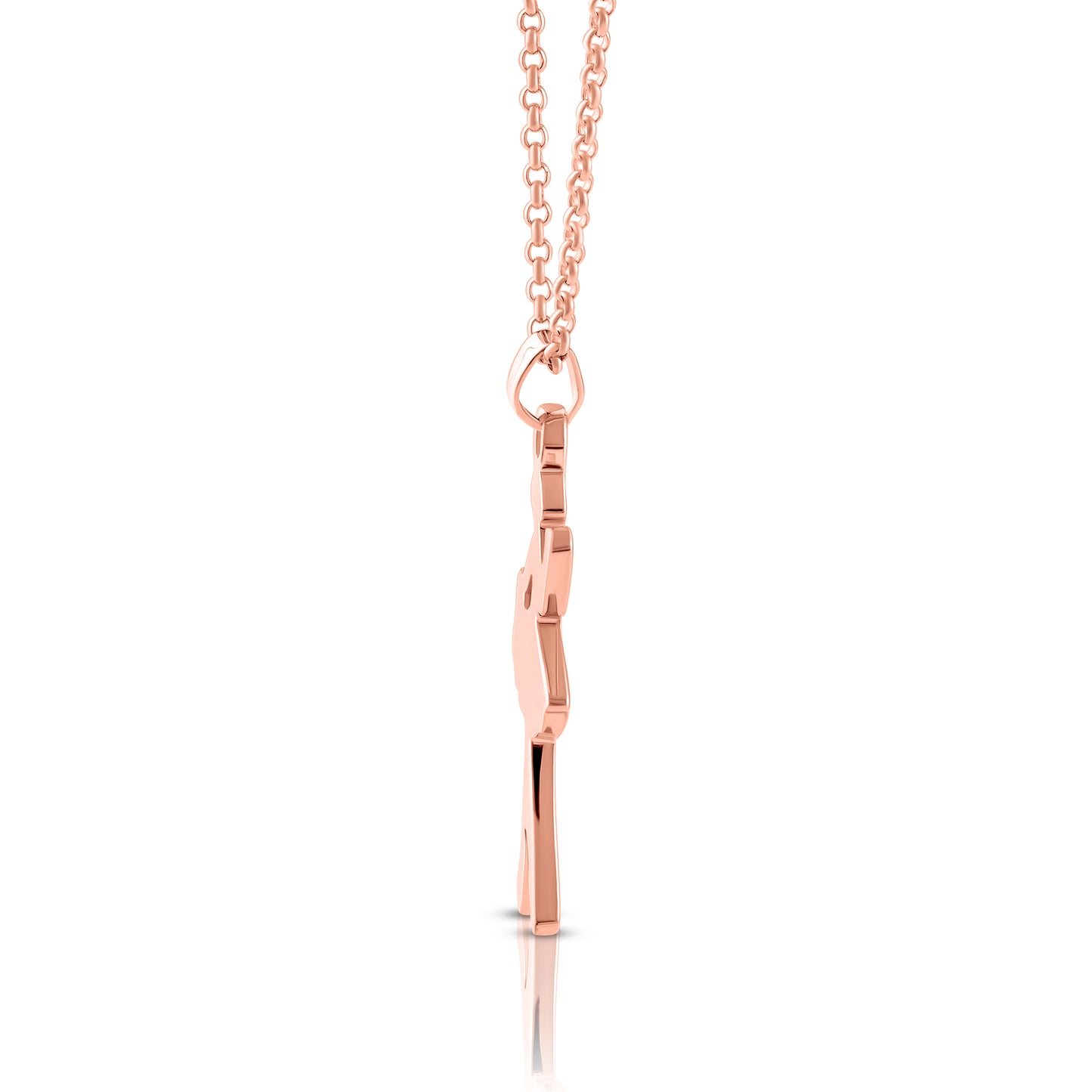 Twirl in Time Rose Gold Pendant Set