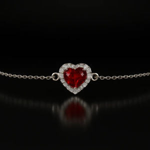 Heartspark Rakhi Bracelet in 925 Silver