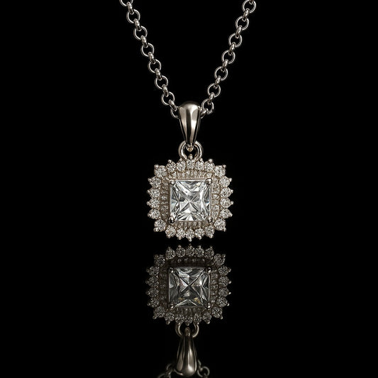 Celeste Bloom Radiant Cluster Pendant