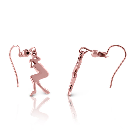 Melody in Motion Rose Gold Earrings