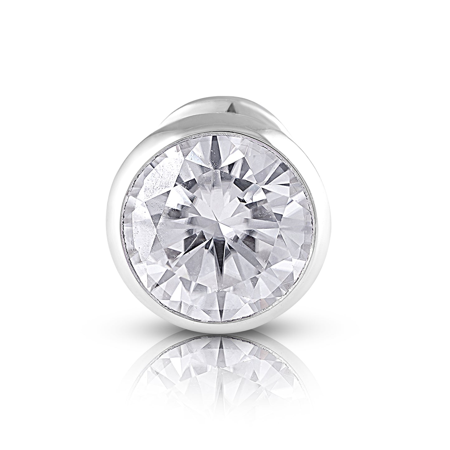 Solitaire Lab-Moissanite Ear Studs