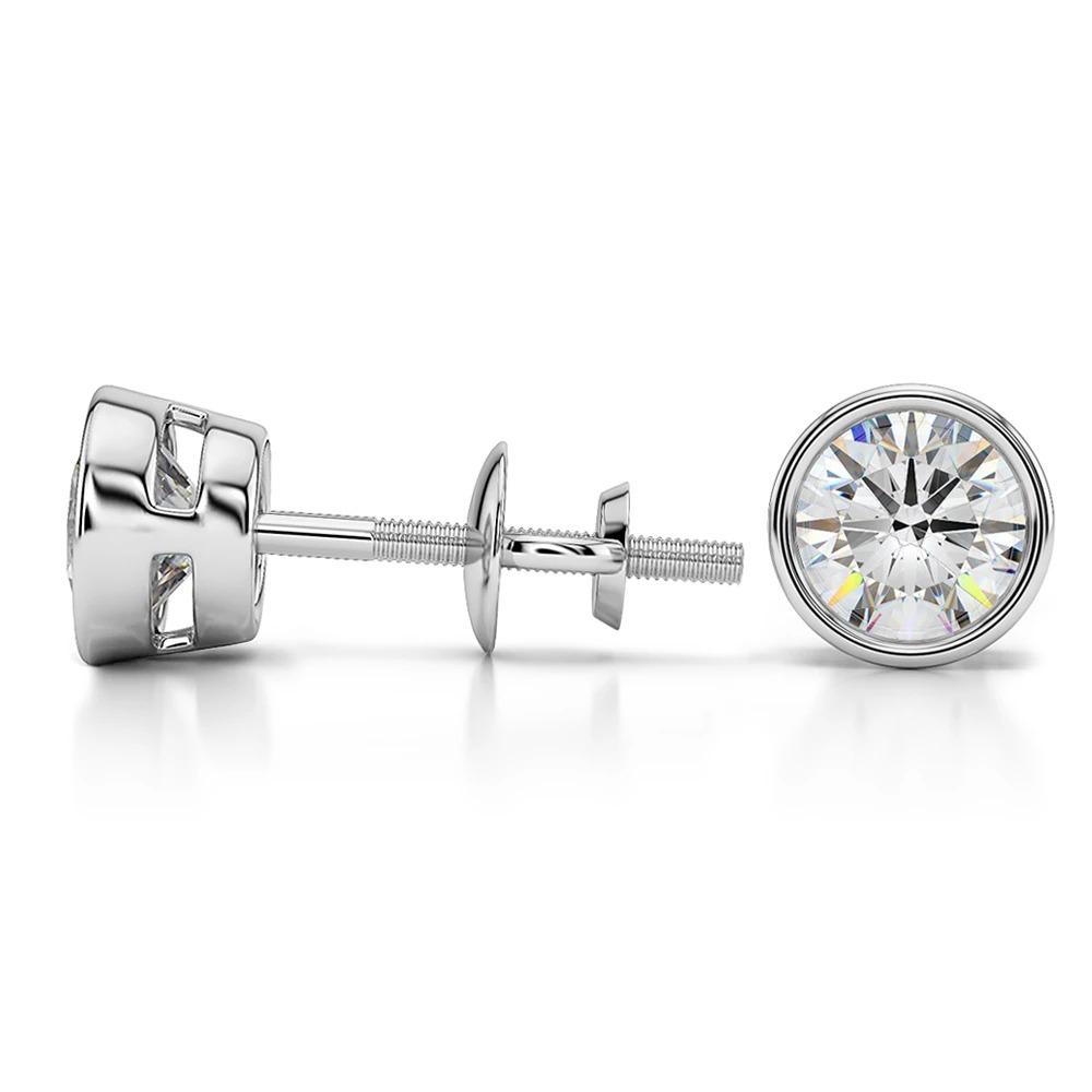 Kyro Lab-Moissanite Diamond Ear Studs