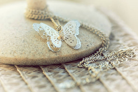 Butterfly love pendant